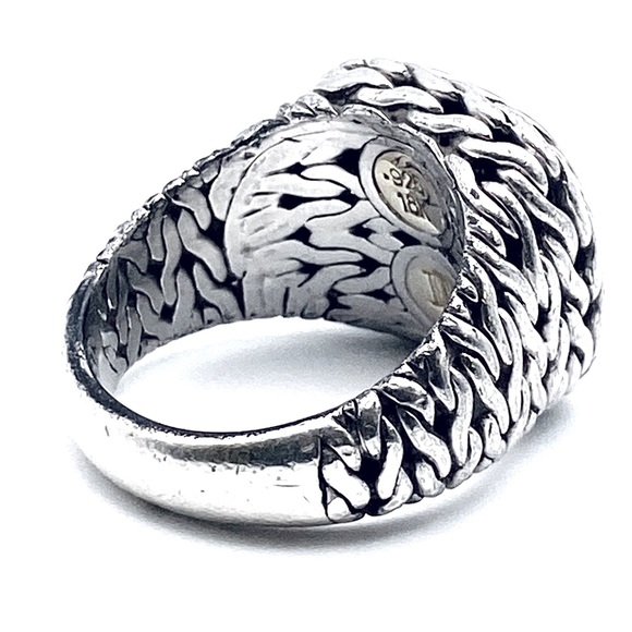 John Hardy Classic Chain Diamond Ring, 16mm - Picture 11 of 11